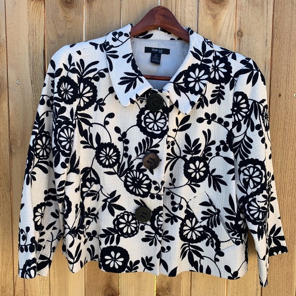 Style & Co. Jackets & Blazers - Style & Co Patterned Blazer